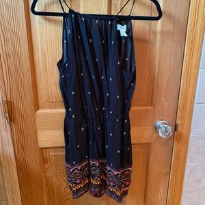 Tribal pattern boho romper. Never worn!
